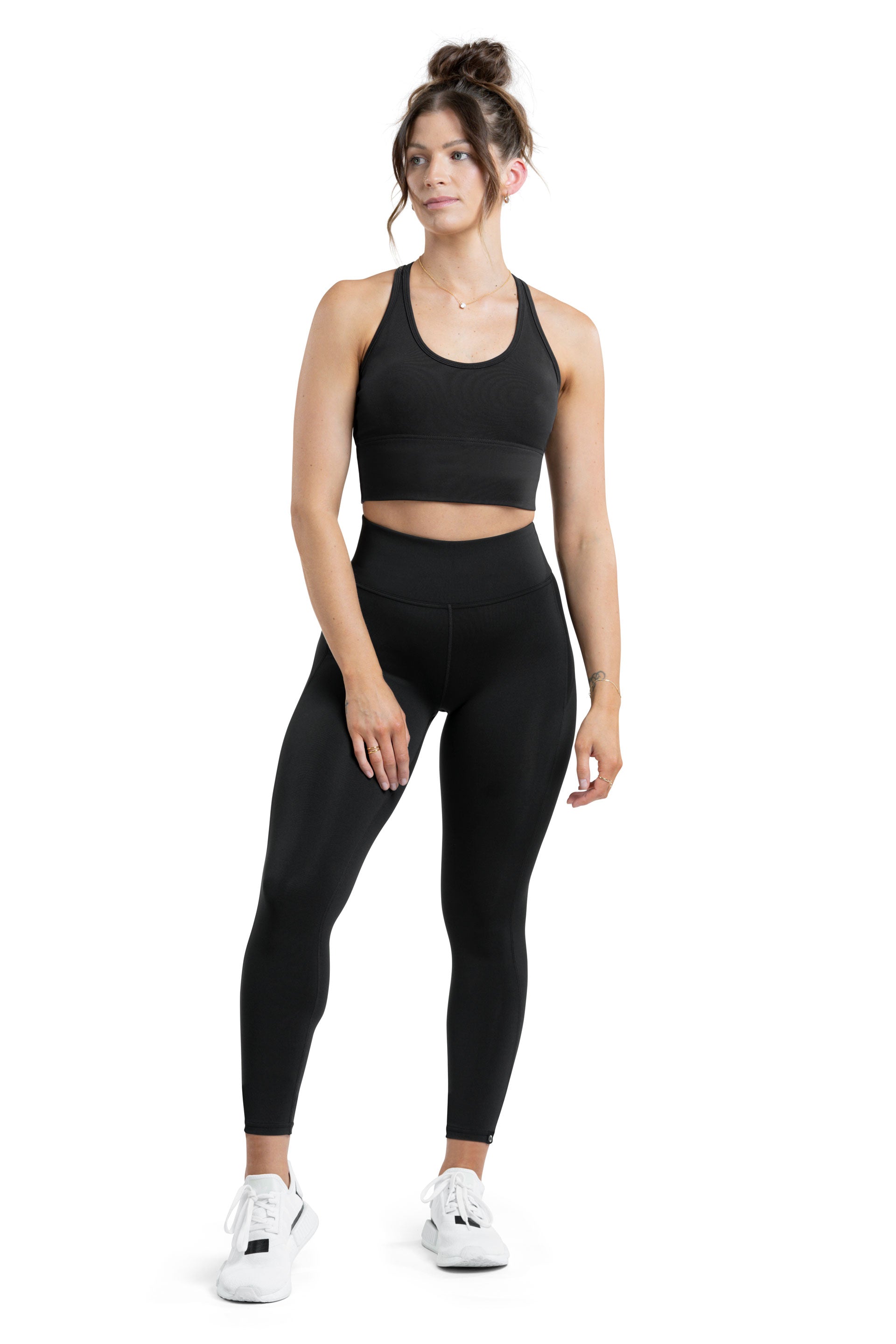 PERFORMANCE 7/8 TIGHT - BLACK | HYBRID KNIT