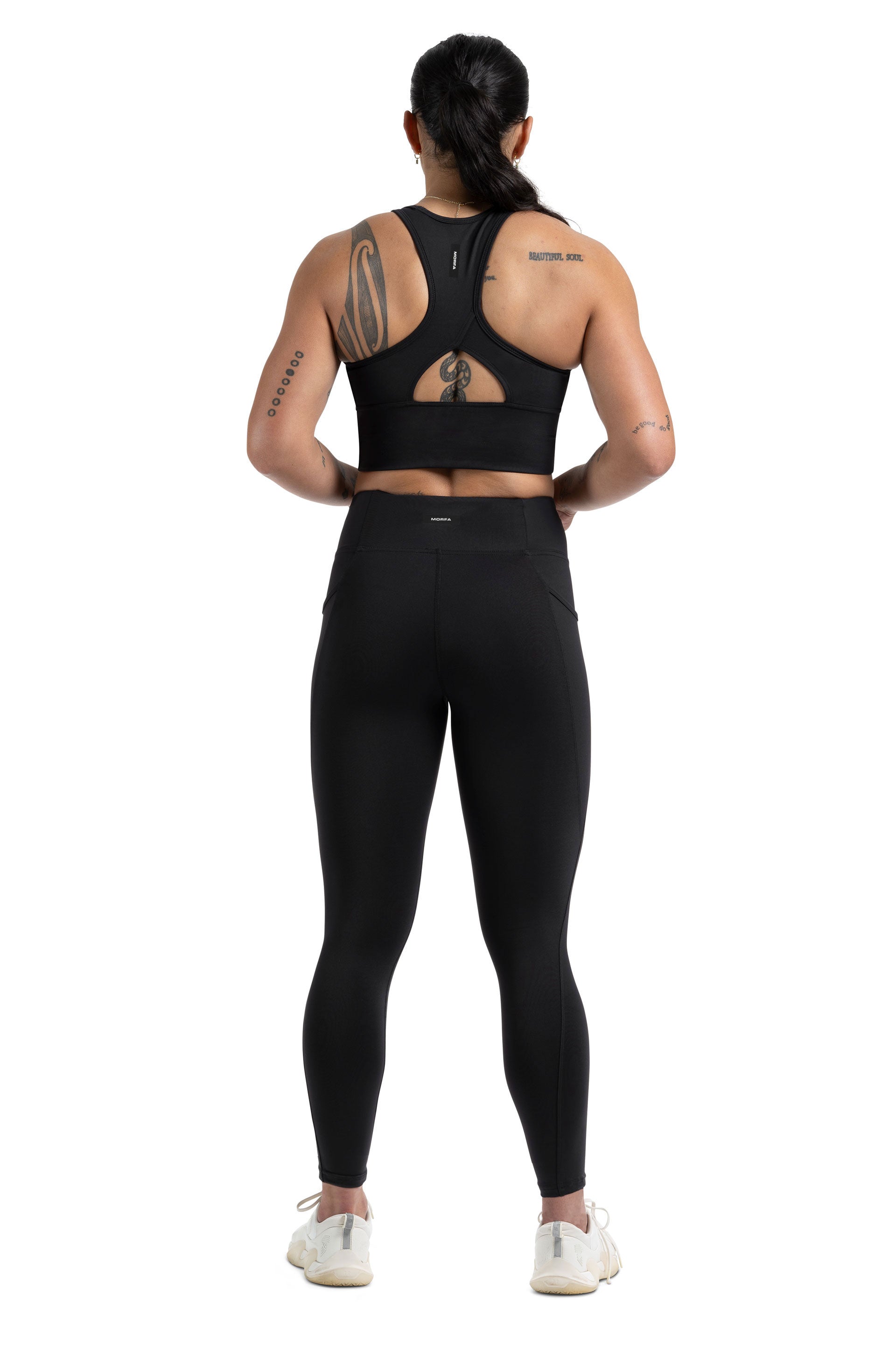 SIDE POCKET 7/8 TIGHT - BLACK | CONTOUR V2