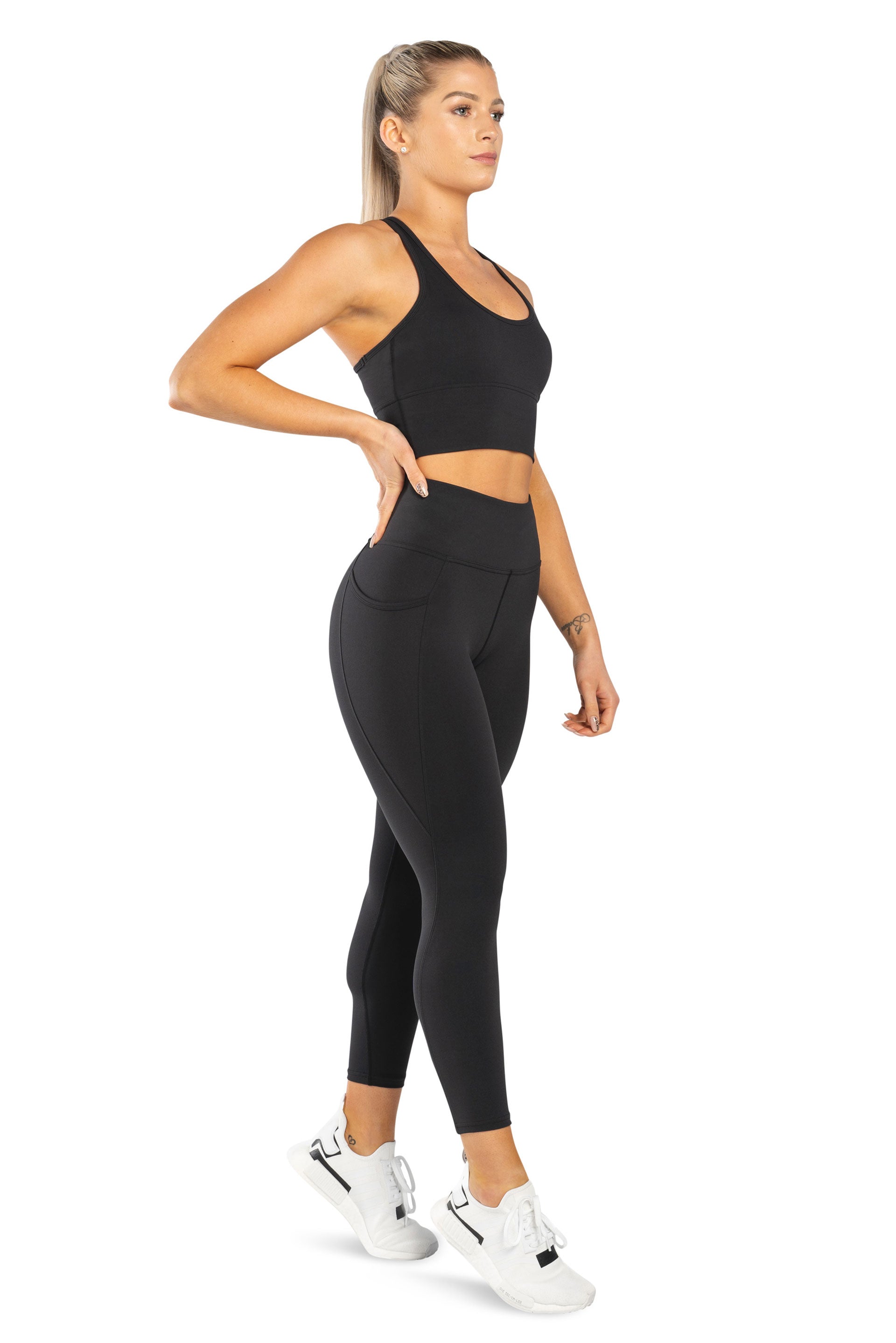 SIDE POCKET 7/8 TIGHT - BLACK | CONTOUR