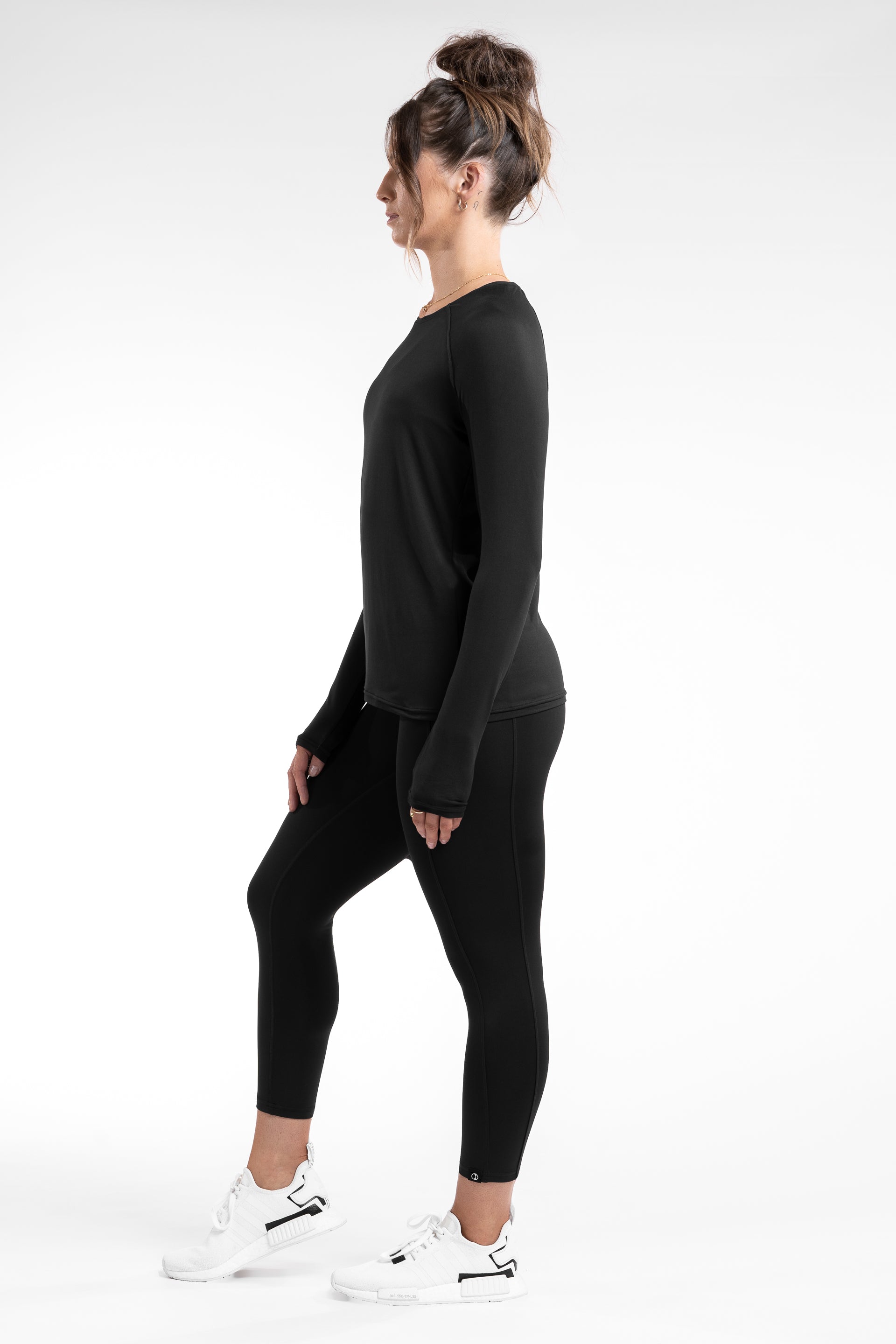 ATHLETIC L/S - BLACK | FLEXLITE