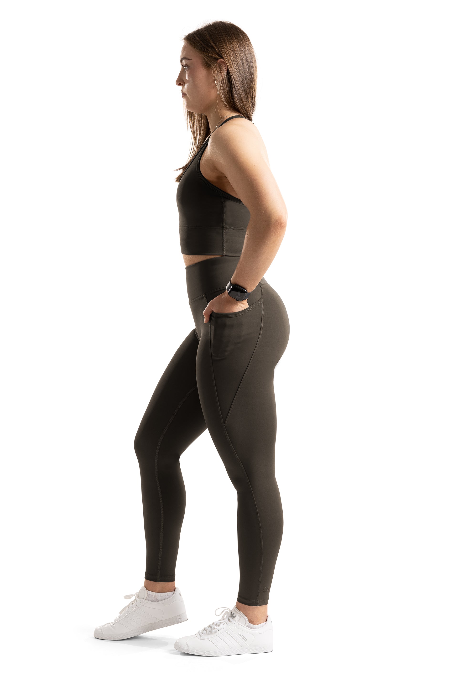 SIDE POCKET F/L TIGHT - ASH BROWN | PERFORMA