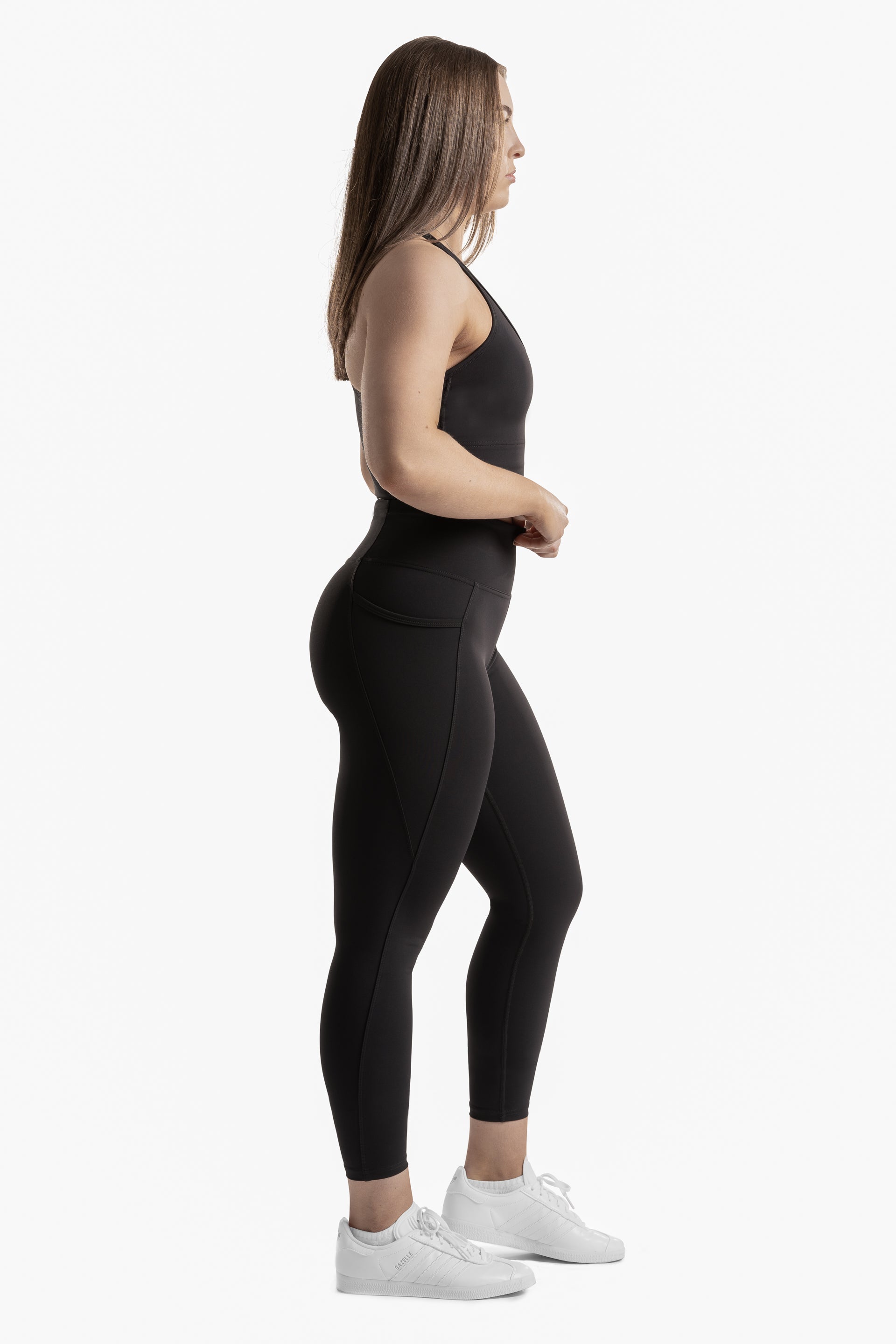 SIDE POCKET 7/8 TIGHT - BLACK | PERORMA