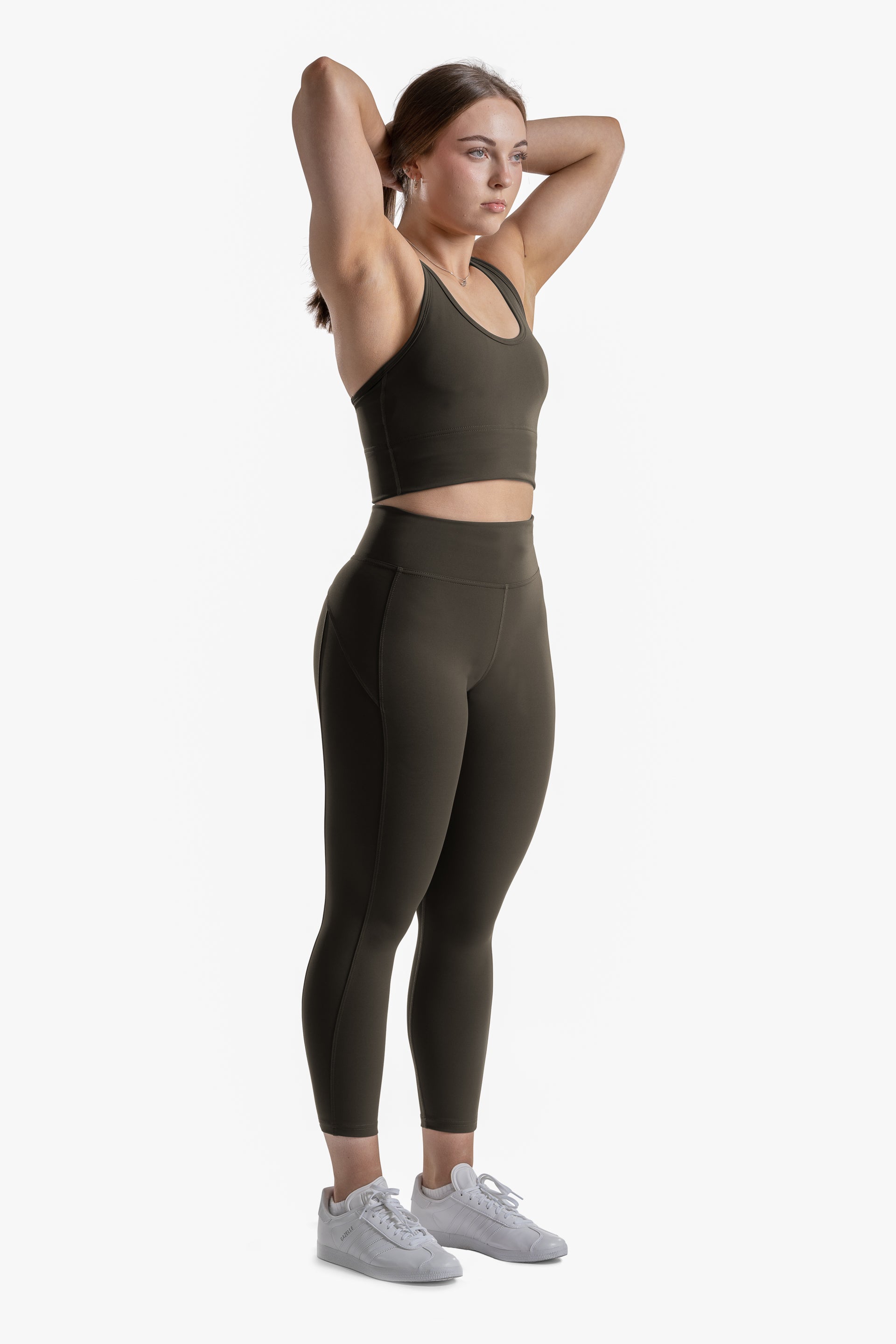 TRAINING 7/8 TIGHTS - ASH BROWN | PERFORMA