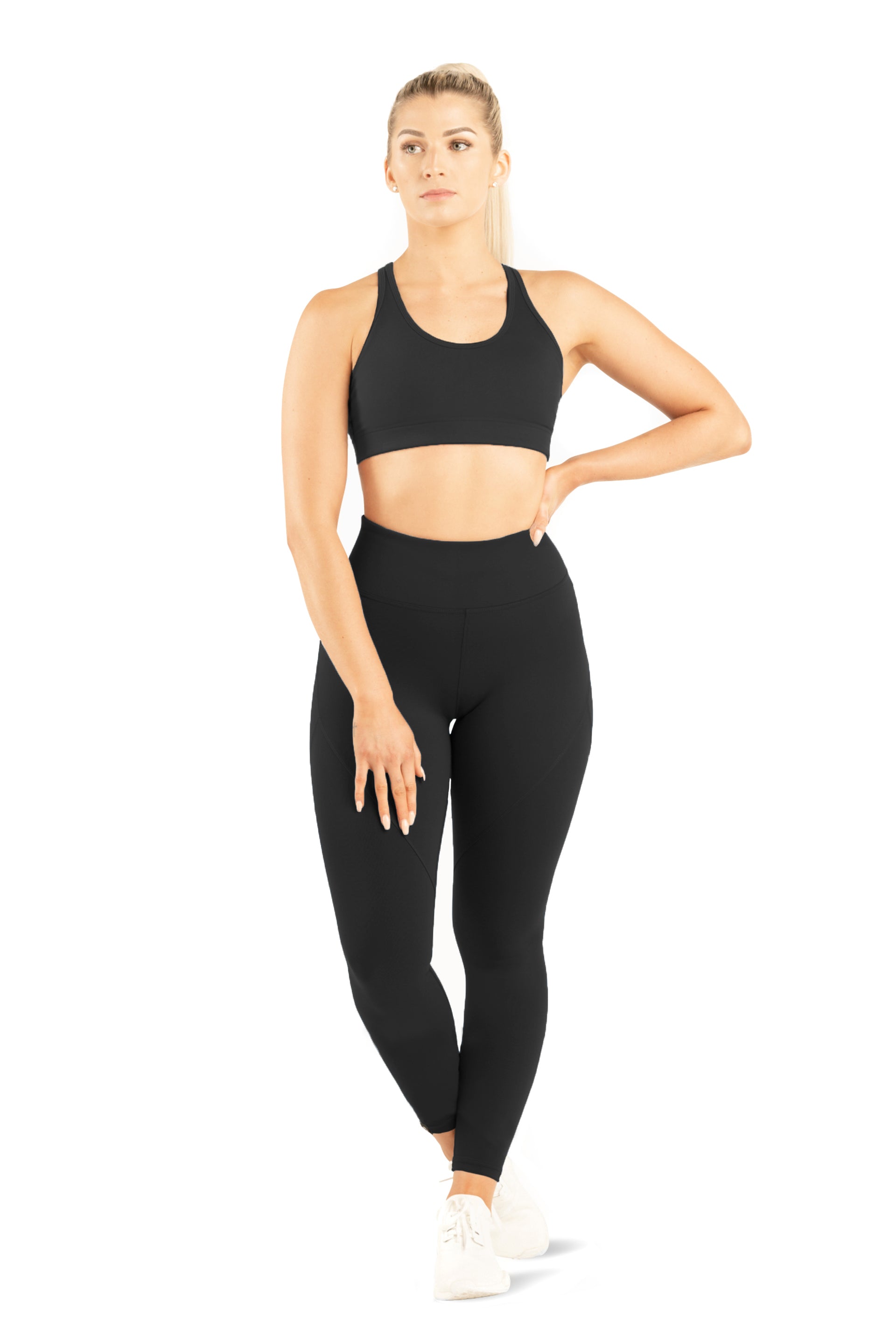 SCULPT 7/8 TIGHTS - BLACK | CONTOUR