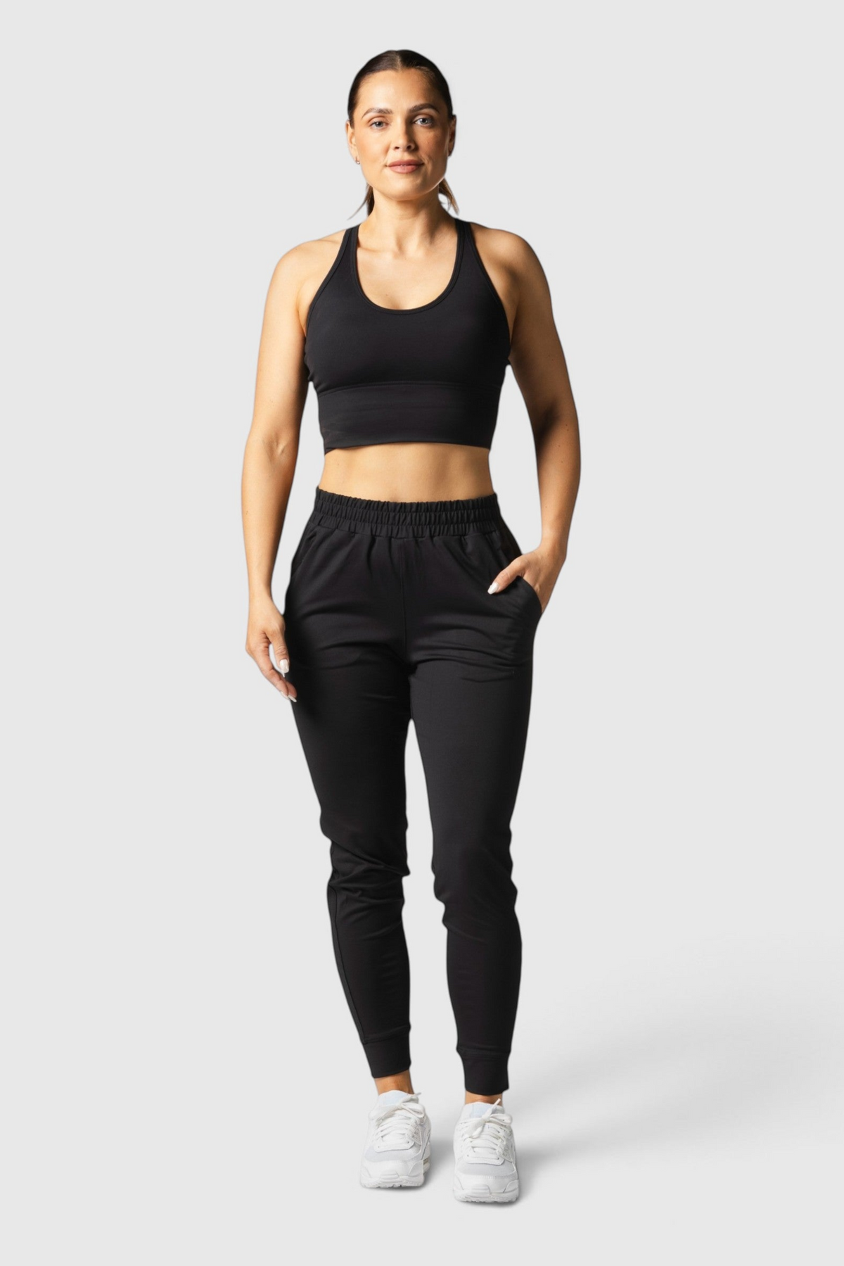 ALL DAY JOGGER - BLACK | CONTOUR V2