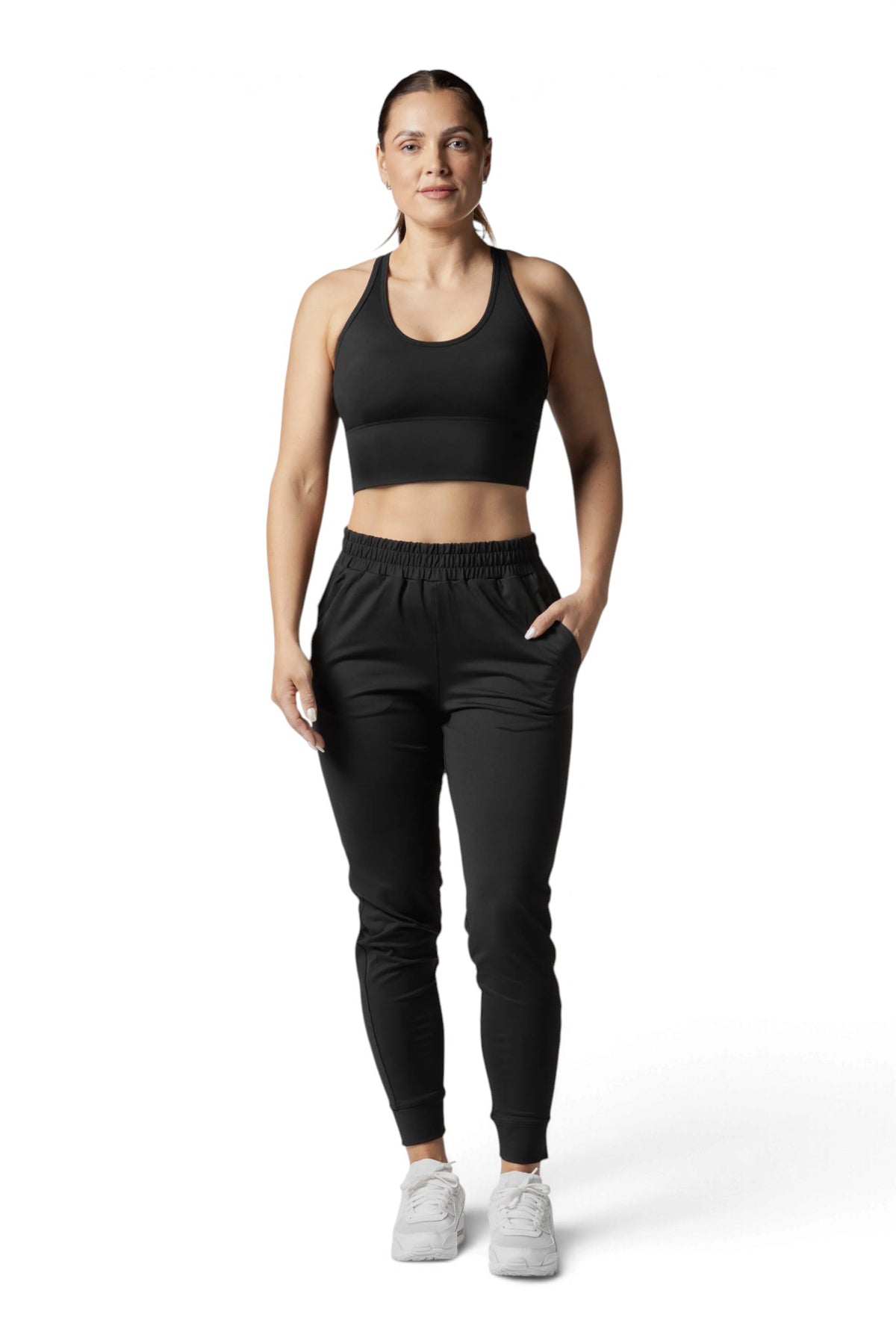 ALL DAY JOGGER - BLACK | CONTOUR V2