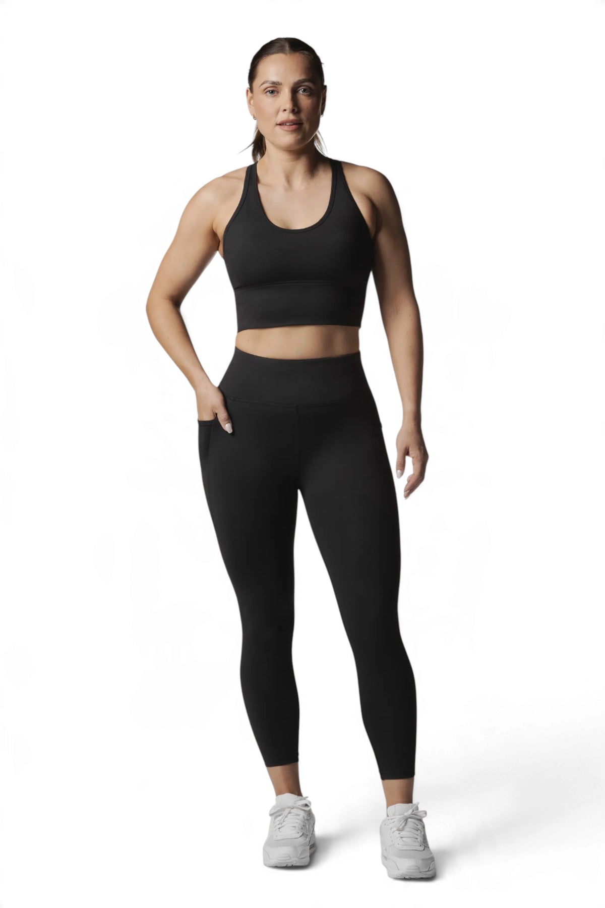 SIDE POCKET 7/8 TIGHT - BLACK | CONTOUR V2