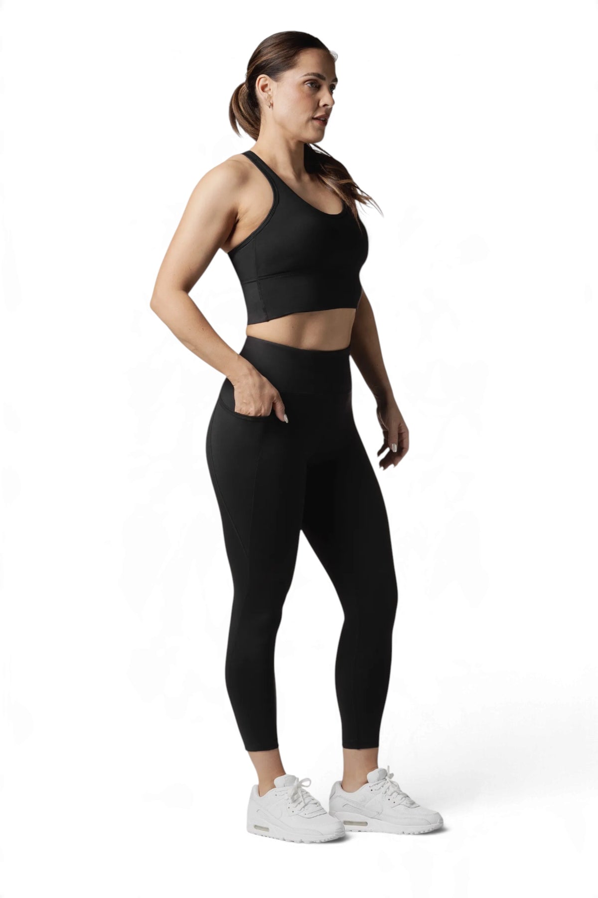 SIDE POCKET 7/8 TIGHT - BLACK | CONTOUR V2