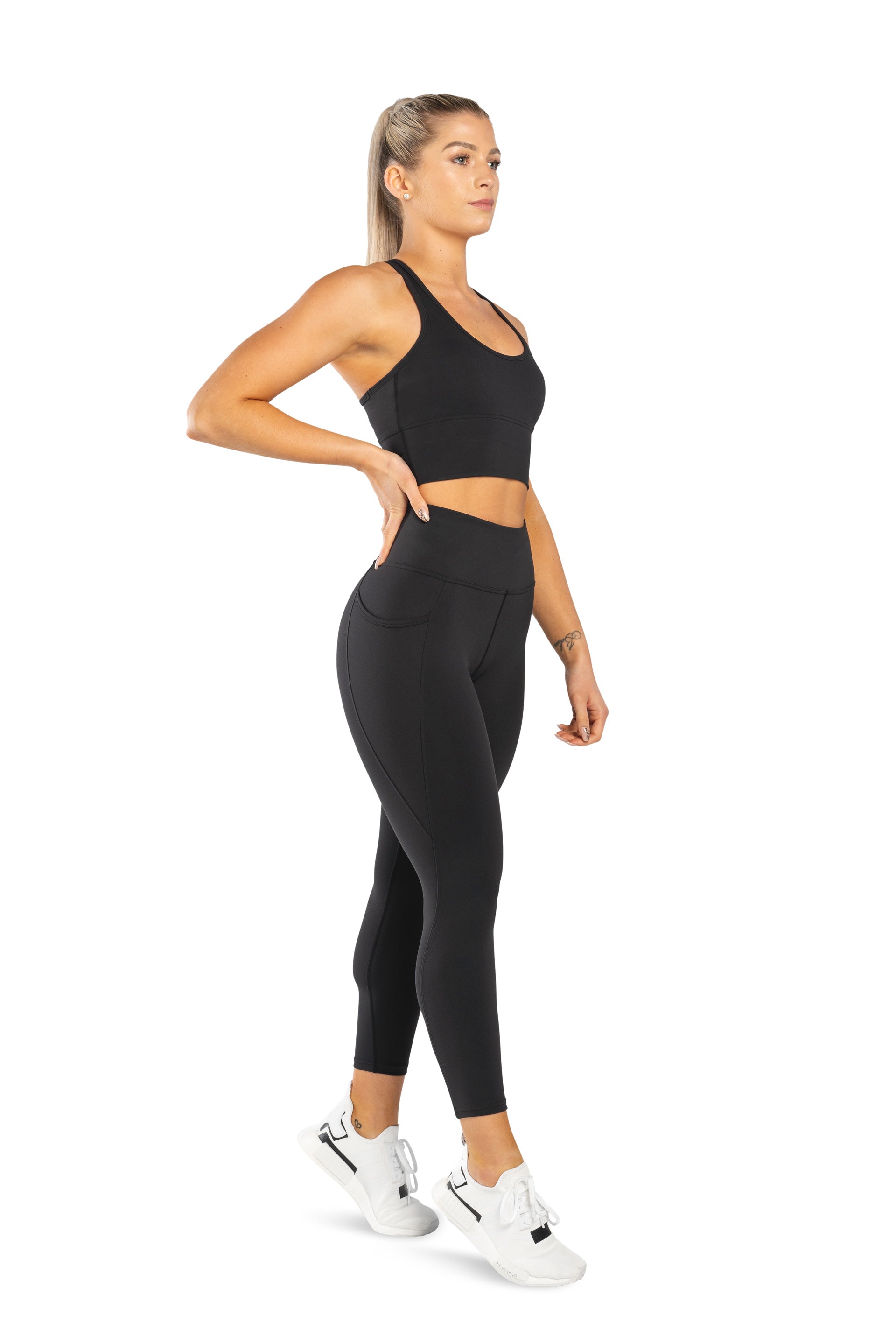 SIDE POCKET 7/8 TIGHT - BLACK | CONTOUR
