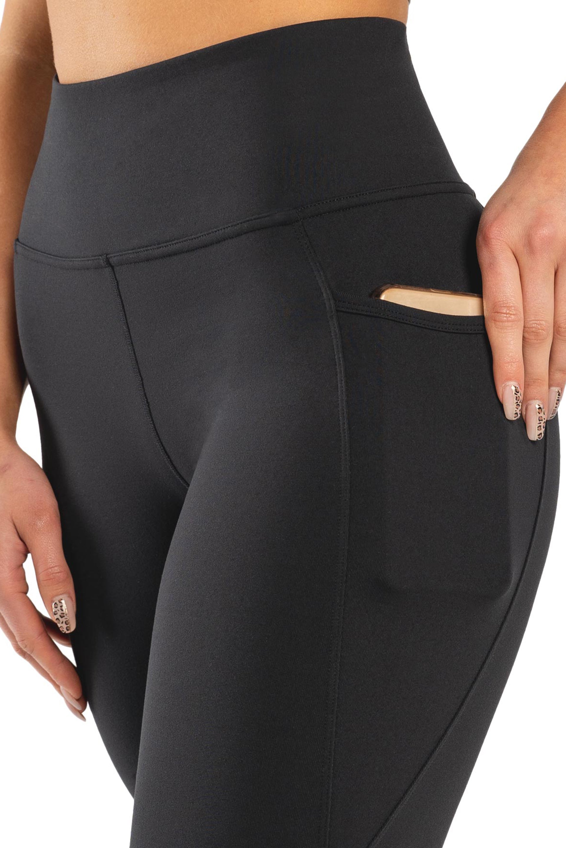 SIDE POCKET BIKE SHORT - BLACK | CONTOUR