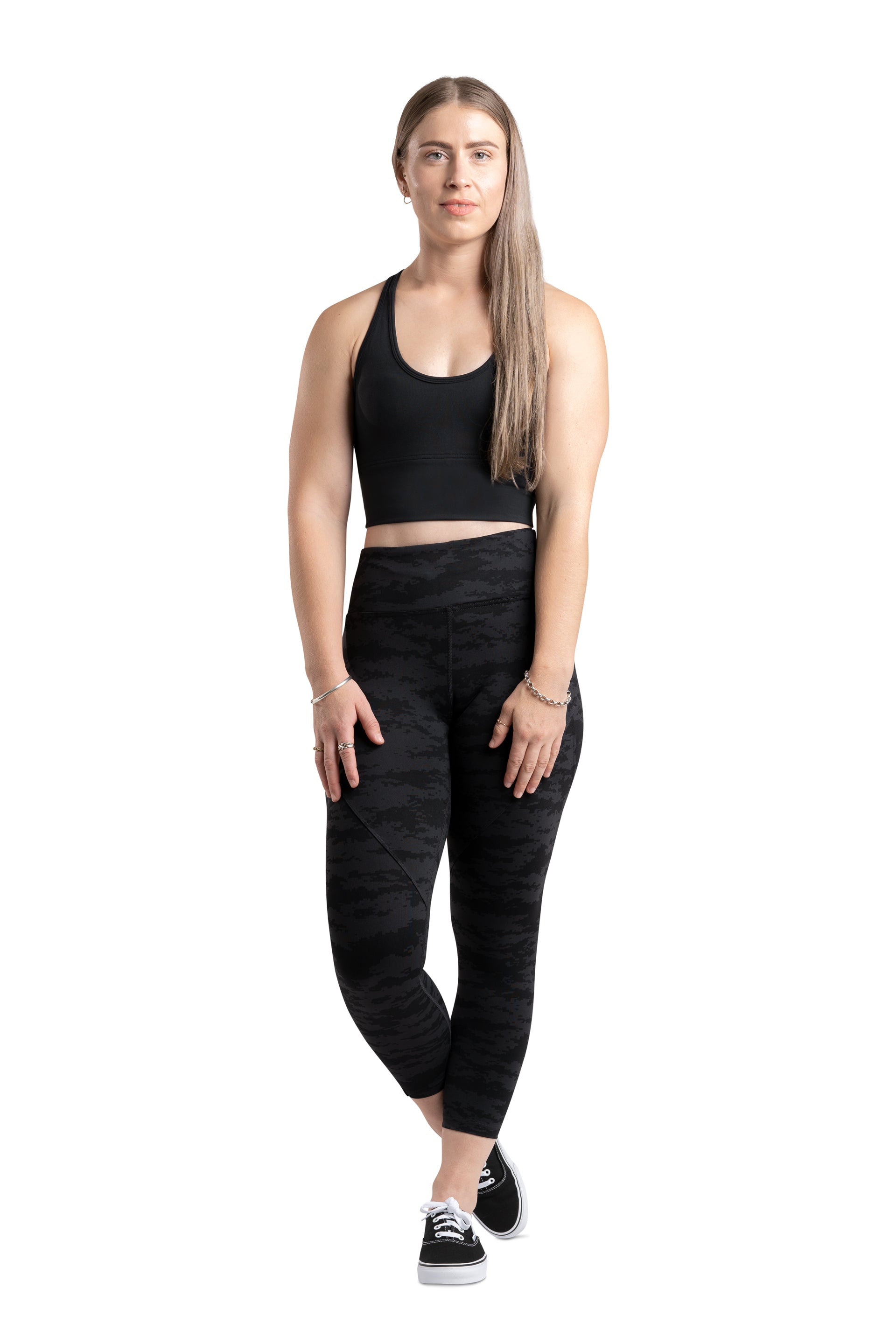 SCULPT 7/8 TIGHTS - BLACK CAMO | CONTOUR