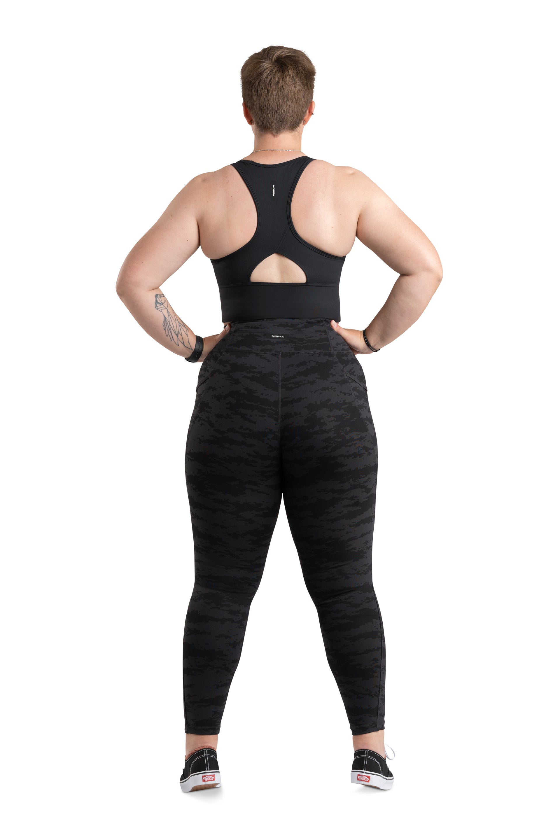 SIDE POCKET 7/8 TIGHT - BLACK CAMO | CONTOUR