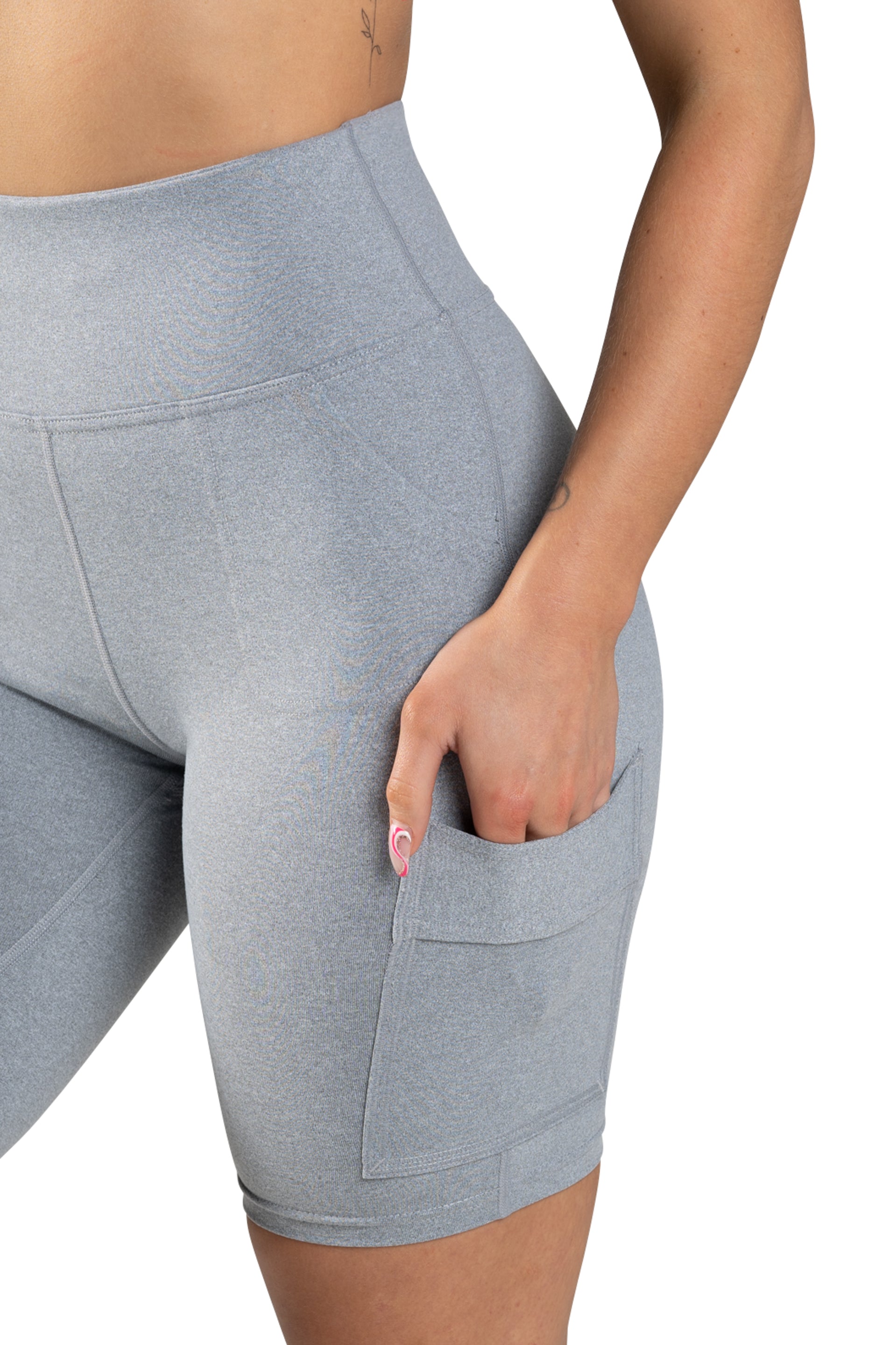 CARGO POCKET SHORT - DOVE | CONTOUR