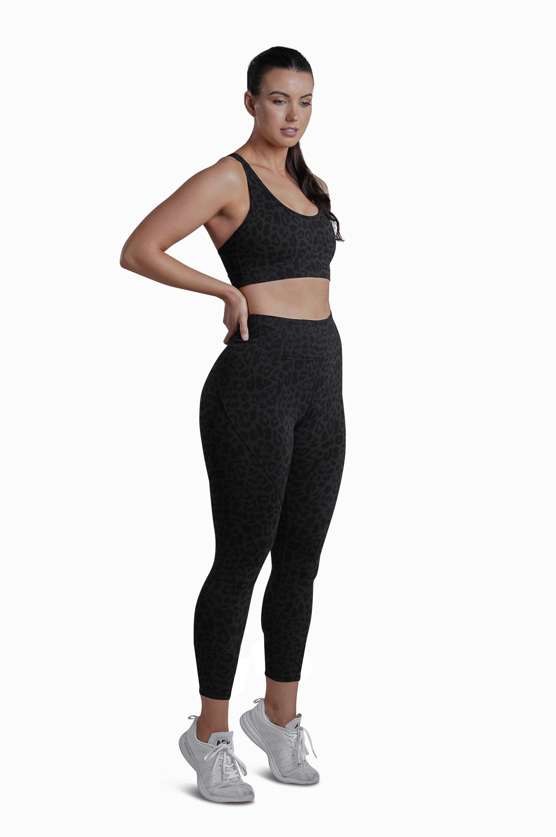 SCULPT 7/8 TIGHT - BLACK LEOPARD | CONTOUR