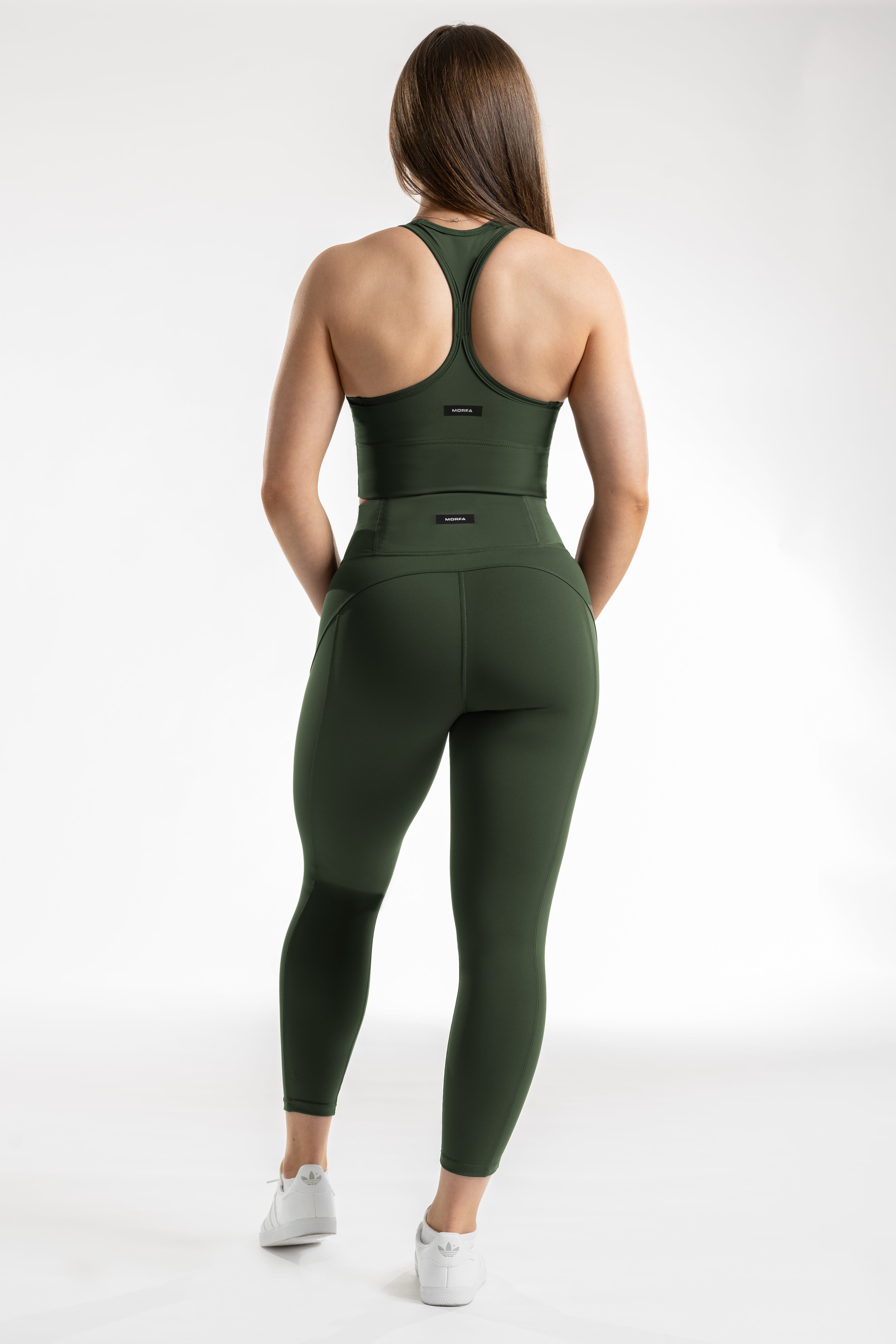 TRAINING 7/8 TIGHTS - FOREST GREEN | PERFORMA