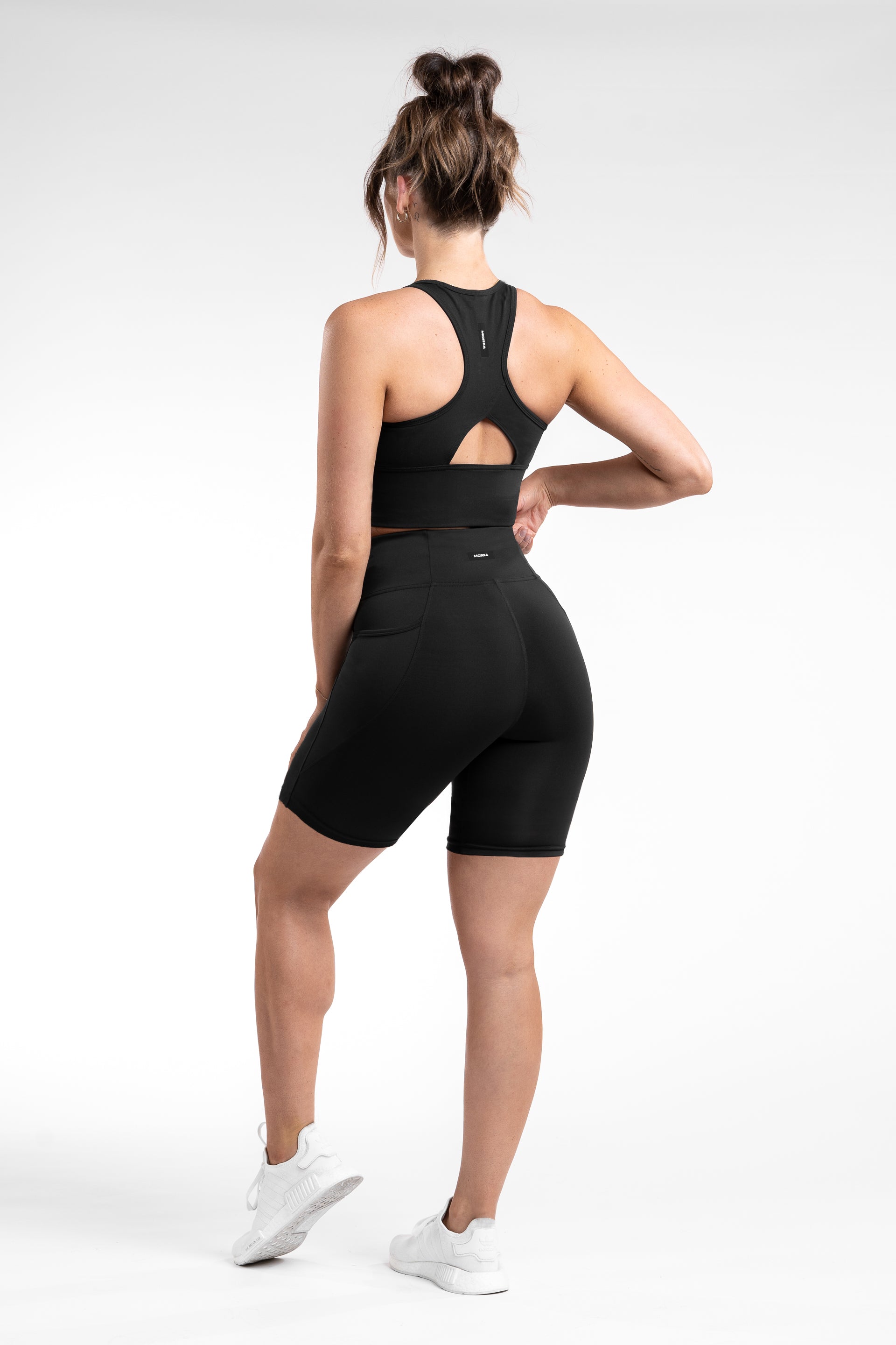 SIDE POCKET BIKE SHORT - BLACK | CONTOUR (PRE-ORDER SHIPS 11TH JUNE)