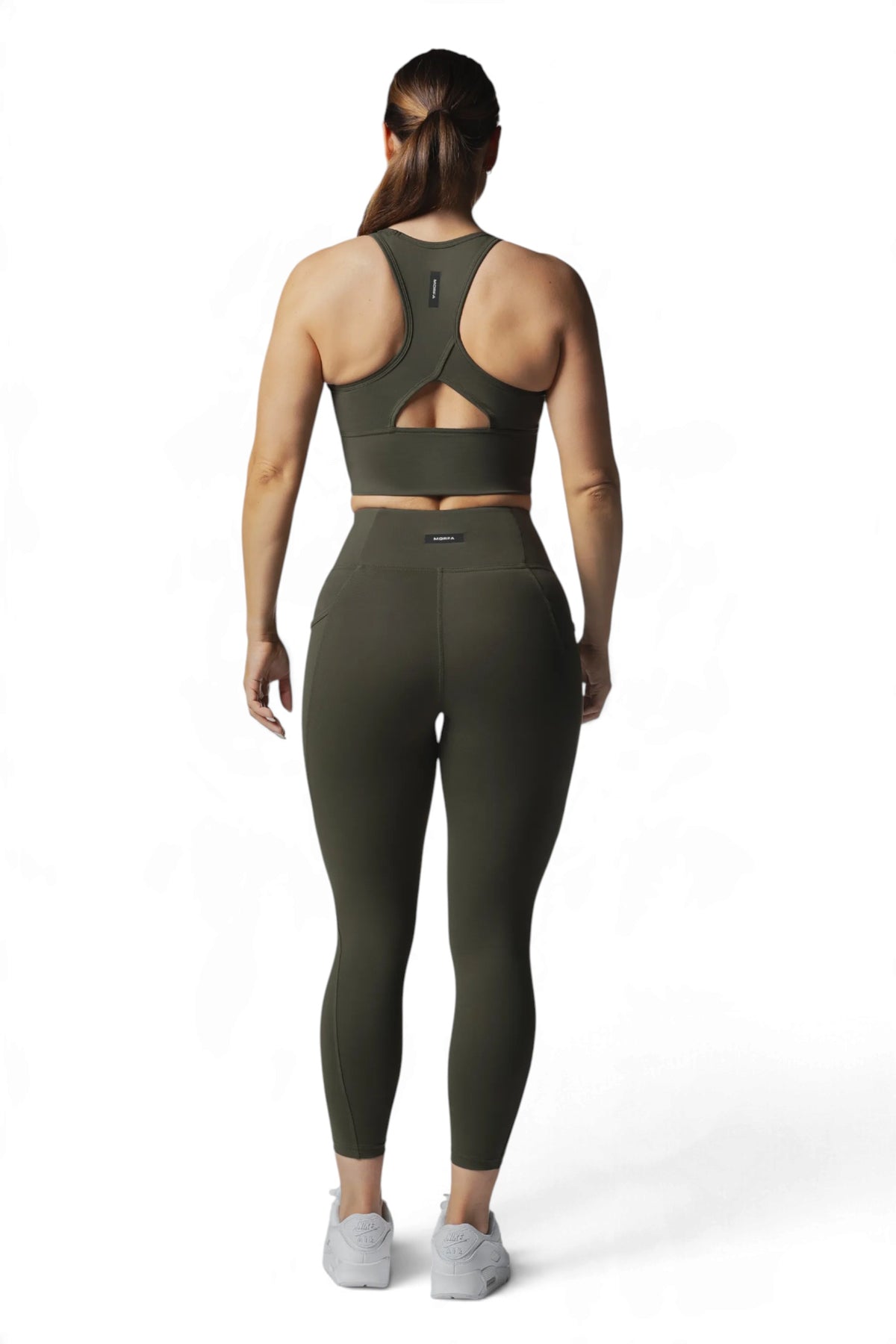 SIDE POCKET 7/8 TIGHT - OLIVE | CONTOUR V2