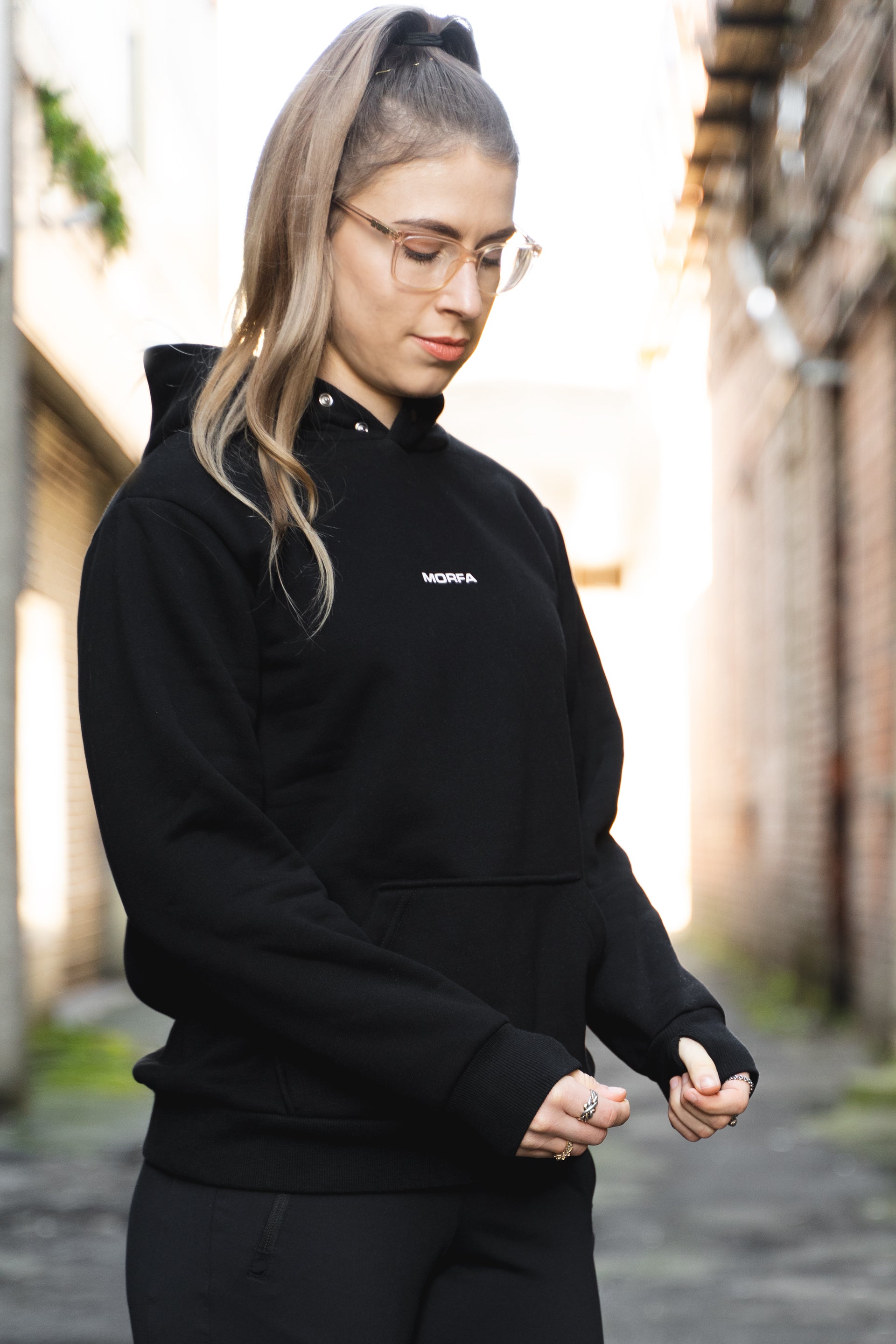 HYPE HOODIE - BLACK