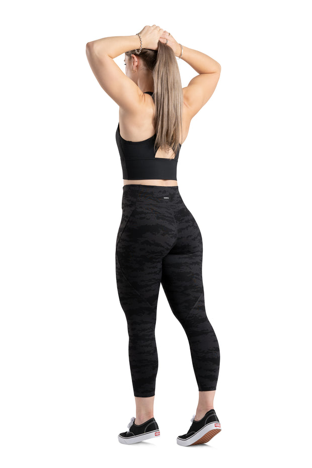 SCULPT 7/8 TIGHTS - BLACK CAMO