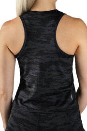 PERFOMANCE TANK ( RECYCLED PERFORMANCE KNIT ) - BLACK CAMO